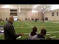 Michael Smith 40-yrd Dash on Pro Day