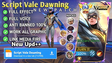 Script Vale Dawning - Blizzard Storm No Password | Full Effect Voice | New Patch