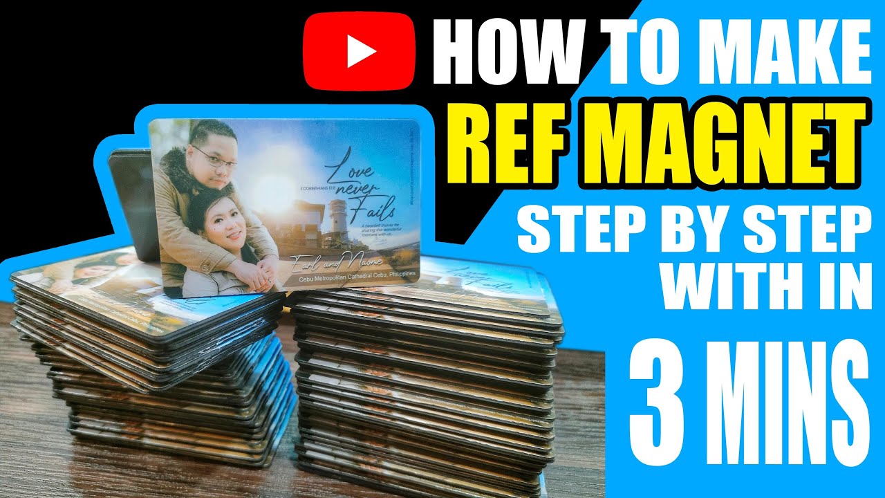 How to Make Sublimation Magnets in Minutes 