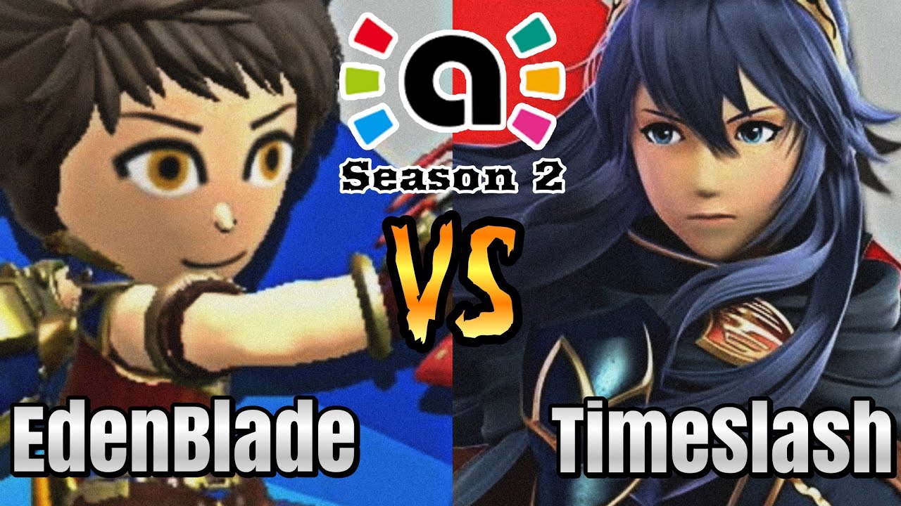 Smash Ultimate Amiibo: EdenBlade (Mii Swordfighter) vs TimeSlash (Lucina) | AFL - S2