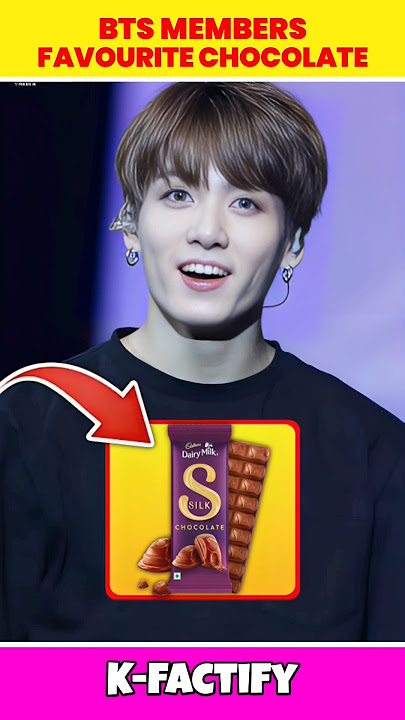 BTS Members Favourite Chocolate 💚 || #shorts #bts #kpop