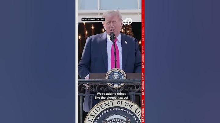 President Trump signs his Big Beautiful Bill during the Independence Day celebrations in DC