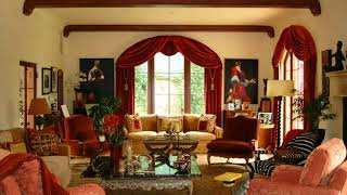 Tuscan living room interior decorating ideas