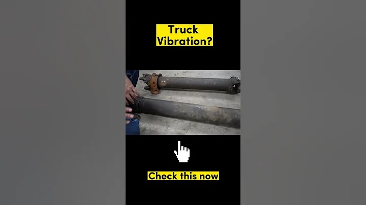 Does your truck have bad vibration? You should check this now #shorts