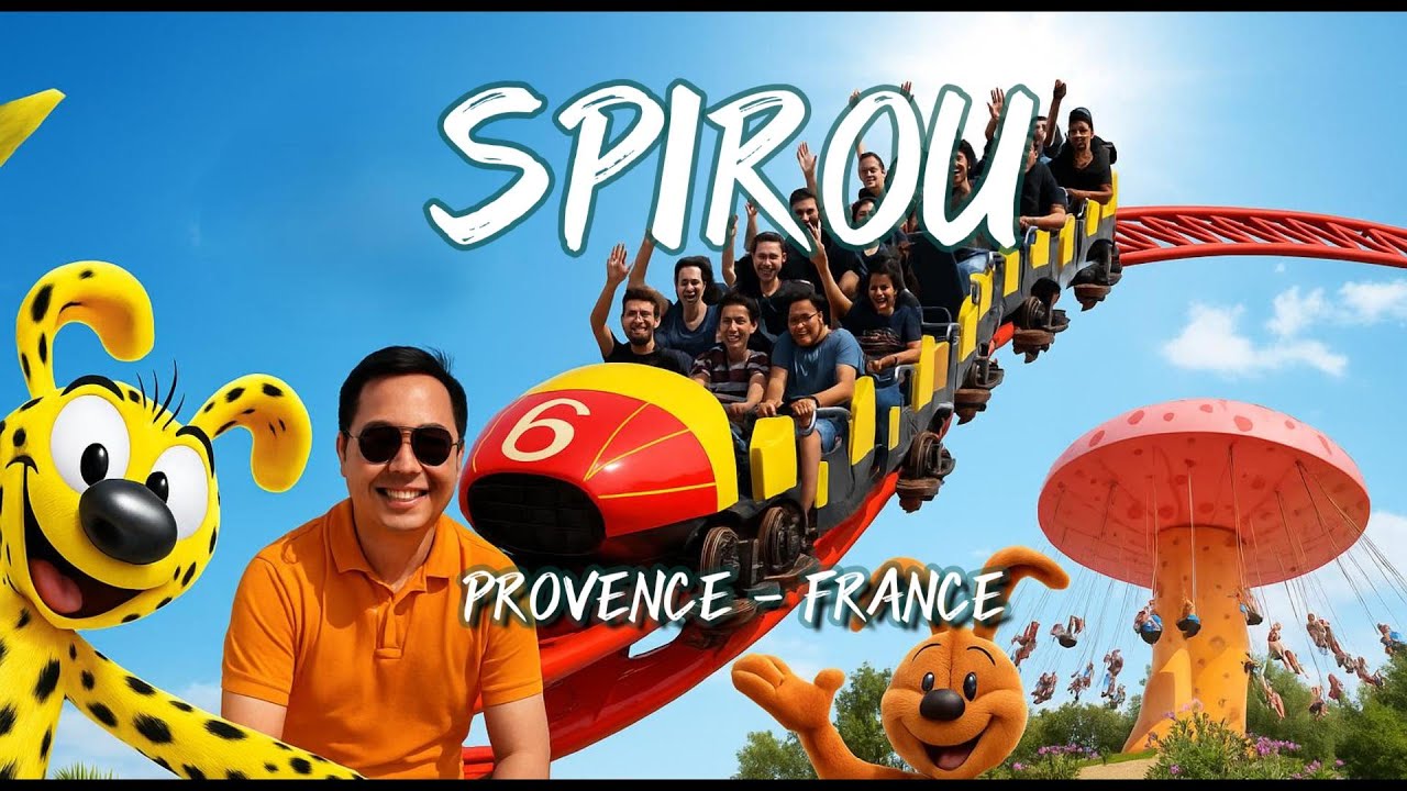 Khám phá Parc Spirou – thế giới tuổi thơ giữa nắng miền Nam nước Pháp