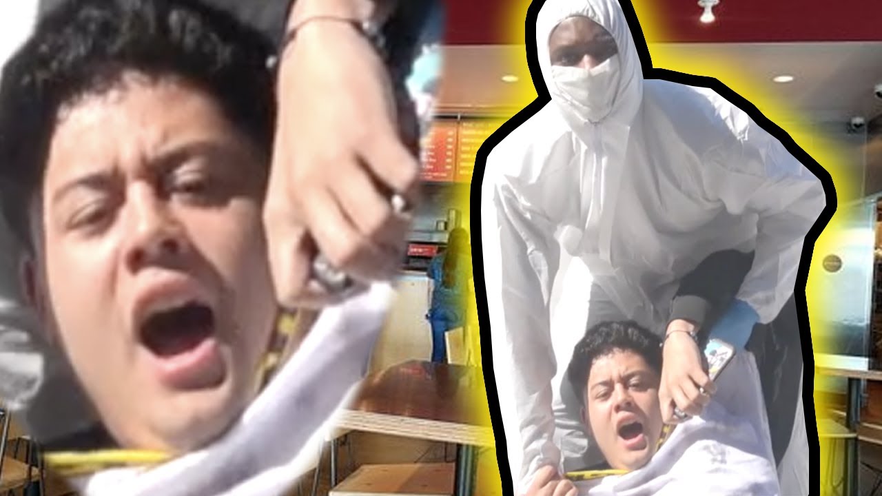 ARRESTING people IN PUBLIC for being SICK