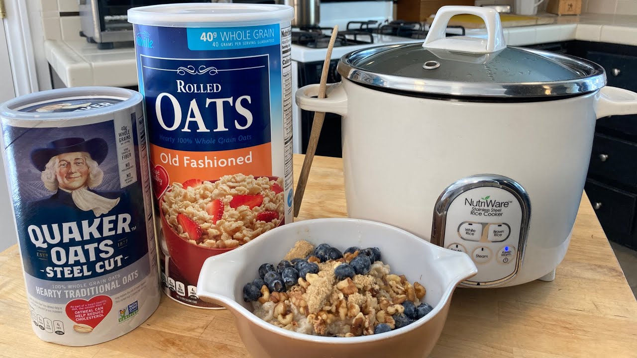 How To Make Oatmeal In A Rice Cooker 