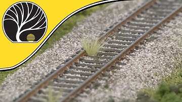 How To Model Realistic Ballast | Woodland Scenics | Model Scenery