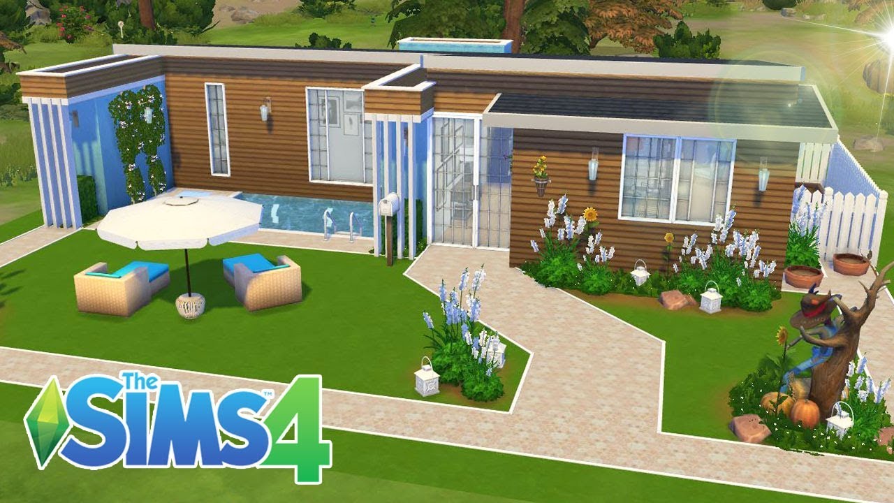 Casa Pequena | Tiny House | The Sims 4 Speed Build - YouTube