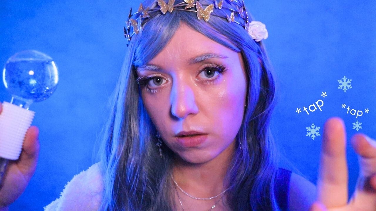 ASMR Ледяная королева разморозит вас 🧊 Персональное внимание и звуки крупным планом❄️ Давайте оку...