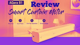Aqara Smart Electric Curtain Rail Set with Battery Motor B1 Zigbee Remote Control Smart Home