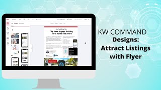 Full KW Command: Designs - Attract Listings with Flyer News