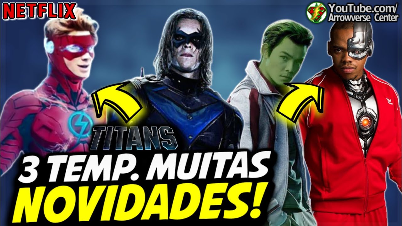 Titans  Terceira temporada renovada e novos personagens