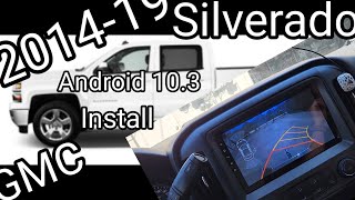 How to install Chevy Silverado GMC Sierra 10.3 screen 20142019