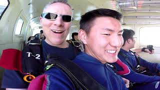 Raymond Thai's Tandem skydive!