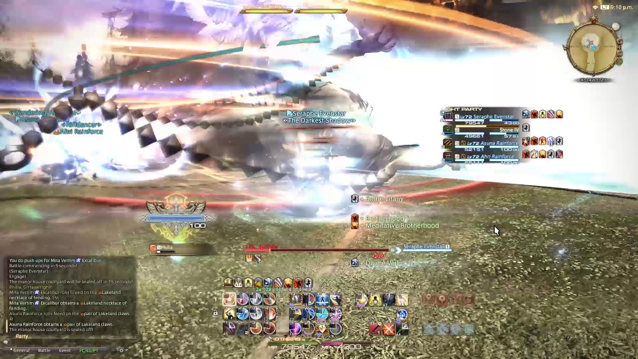 FFXIV Shadowbringers: Lvl 71 Dungeon Last Boss