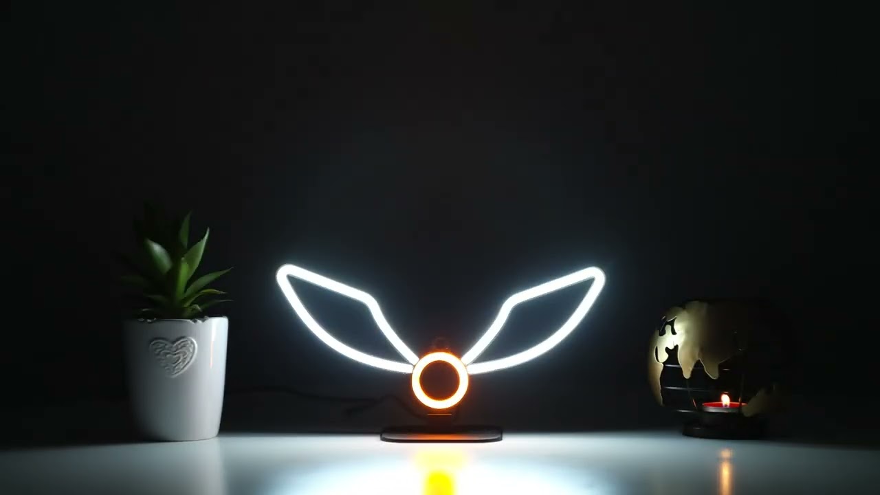 Harry Potter - Golden Snitch LED Neon Sign