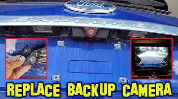 How to replace a backup camera in a Ford Explorer 2011-2015