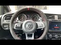 Golf 7 gti  palettes dorigine vs palettes en metal