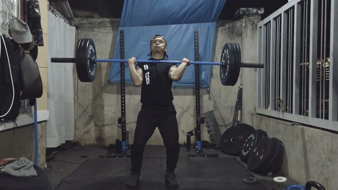 DAY 16 - CLEAN SQUATS BENCH ON BW