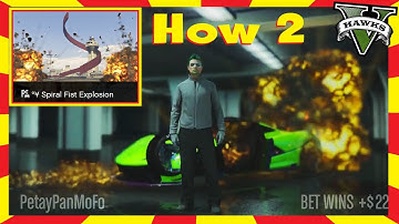 GTA Online Content Creator Tutorial - How 2 Get Explosions In Thumbnails n Winner Screens