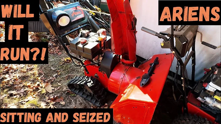 Ariens 1130LET Maintenance, Will It Run