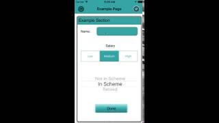 Form Maker Iphone Demo