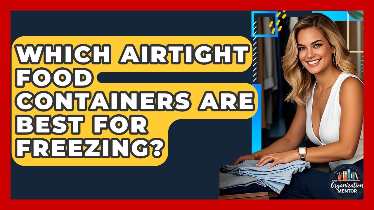 Which Airtight Food Containers Are Best For Freezing? - Your Organization Mentor