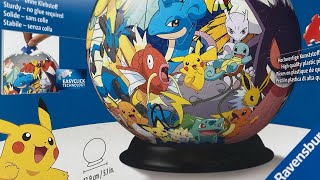 Assembling | Return of Pokémon part two | assemble 3D puzzles Ravensburger | relax video |