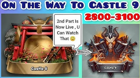 Castle Crush | On The Way To Reach Castle 9 | Castle8 To Castle9 Journey Part 1 | Castle Crush Game