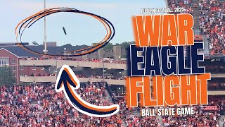 Celebrity War Eagle Flight | Auburn Football vs. Ball State 2025 | 4K Replay Wealth