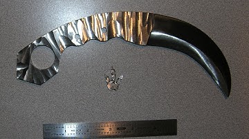 Rock Pattern on Knife Handle/Scales