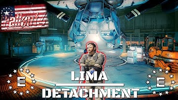 Fallout 4 - LIMA DETACHMENT - Epic Enclave Quest & Themed Bunker Player Home
