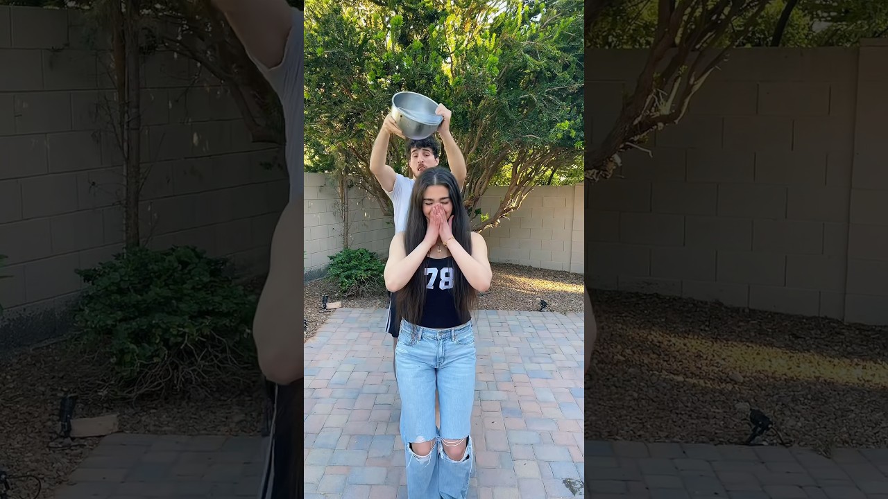 My brother dumped ICED WATER ON ME! 