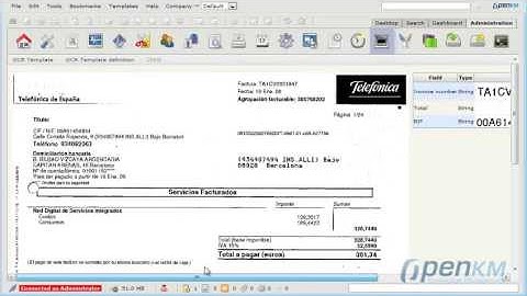 OpenKM - zonal ocr ( english )
