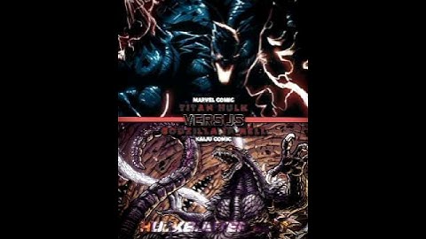 Titan Hulk Vs Godzilla In Hell #marvel #kaiju #edit #fyp