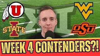 Week 4 Will Separate the Big 12 CONTENDERS | Predictions & Preview