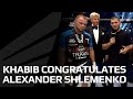 'He's a legend of the sport' Khabib Nurmagomedov on Alexander Shlemenko