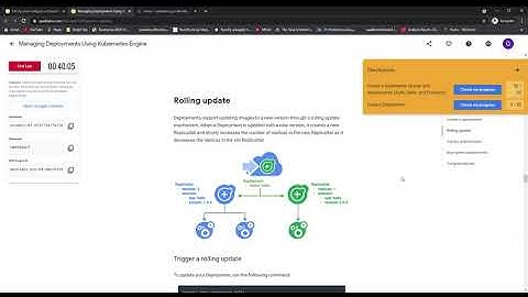 Managing Deployments Using Kubernetes Engine | GSP053 | Qwiklabs | Lab4