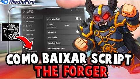 ⚒️ Como BAIXAR, INSTALAR e USAR o SCRIPT No THE FORGE (PC/MOBILE) + EXECUTOR!