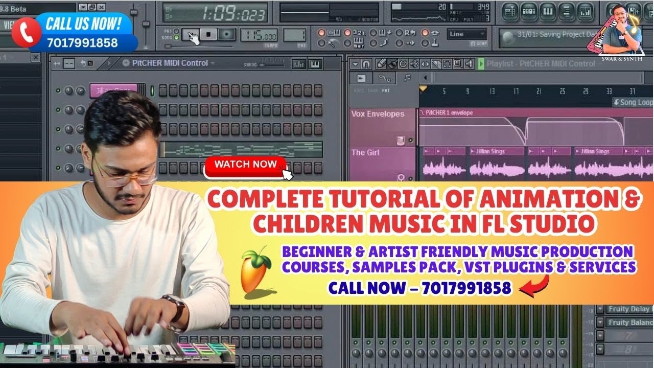 Animation & Children Music Tutorial, Live Classes on Zoom, Fl Studio ...