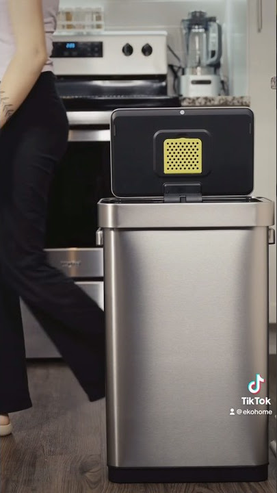 EKO Deluxe Mirage-T 50 liter smart trashcan review - handsfree, cordfree,  and affordable - The Gadgeteer