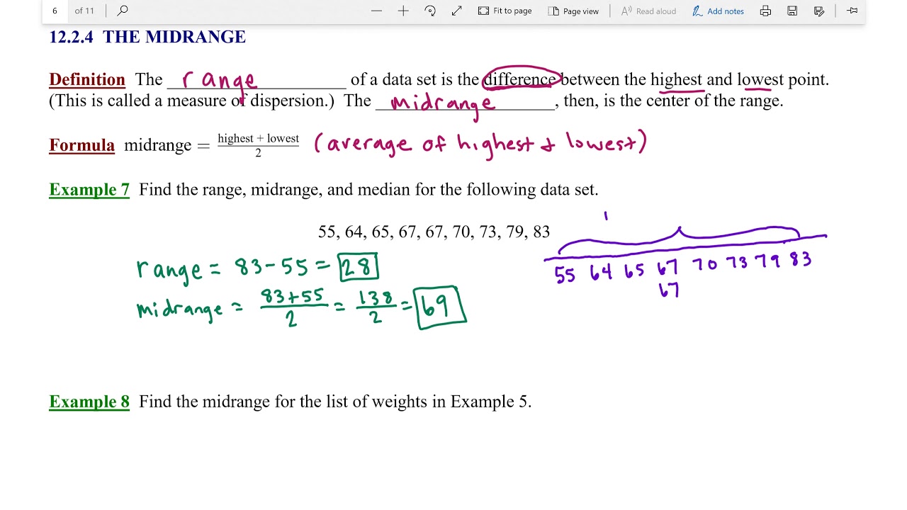12.2.4 The Midrange - YouTube