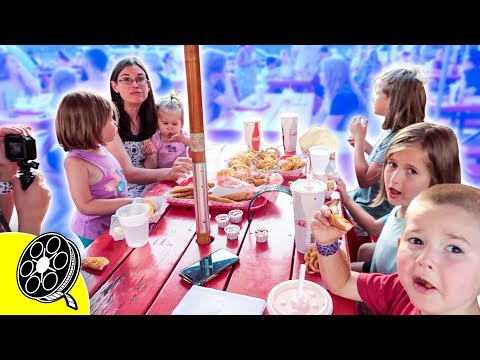 Testing Behavior in Public with 7 kids
