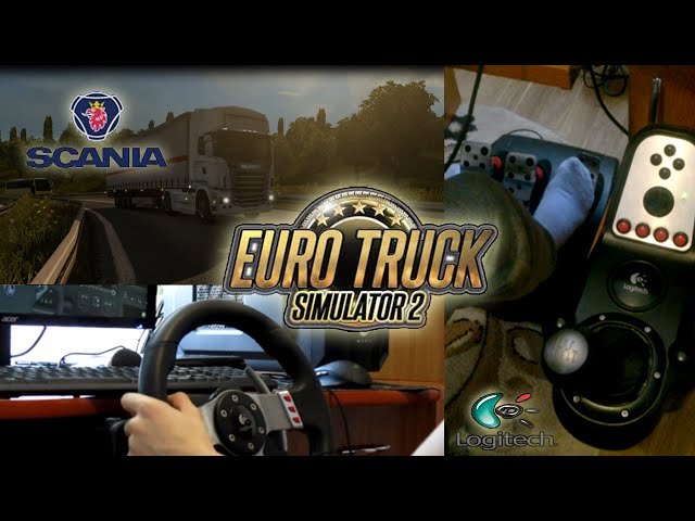 Scania R440 Rebaixada - Euro Truck Simulator 2 + Logitech G27 