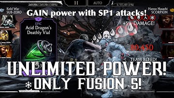 MK Mobile - Deathly Vial Gives You Unlimited Power! This Is Awesome! *Combo Guide*