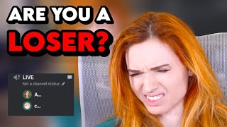 Famous Are You a Loser? | Amouranth Talks to Fans on Discord Wealth
