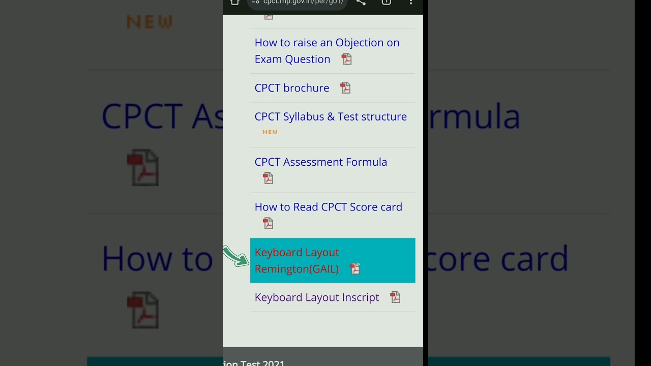 CPCT Hindi Typing keyboard I Hindi Inscript And Remington Layout | 