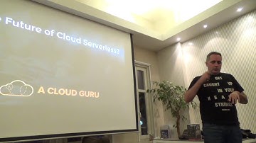 Is the future of cloud architecture entirely serverless? - Anthony Stanley  - A Cloud Guru