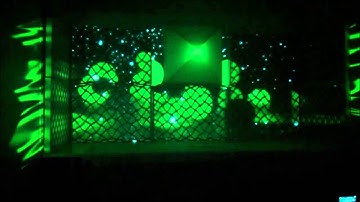 Audio reactive installation